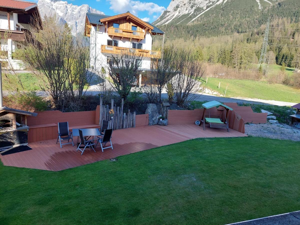 Zugspitz-Arena Fewo Haus Schachtkopf Biberwier Exteriör bild